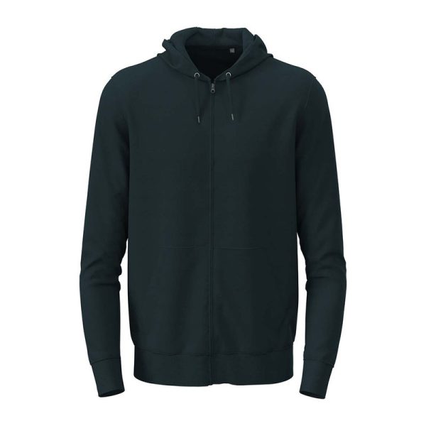 Klasična jopa s kapuco z zadrgo