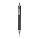 Ball pen with transparent clip