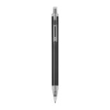 Ball pen with transparent clip