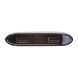 8000 mAh powerbank with illuminated logo
