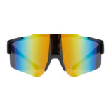 Colorfully mirrored sunglasses