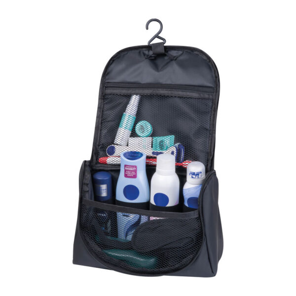 Cosmetic bag with hanging hook