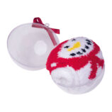 Christmas socks in bauble