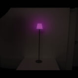 Large outdoor lamp with color change